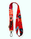 Lanyard Abedul Rojo