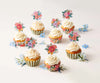 Set 24 Cupcake Liners & Toppers