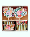 Set 24 Cupcake Liners & Toppers